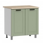 МК Аленушка Н 800 Астра Фисташка,скоба черный (со столешницей)