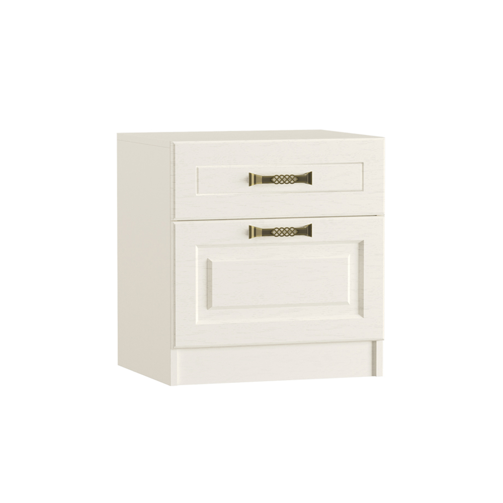 Тумба прикроватная Ливерпуль 08.146, Белый, Ясень ваниль