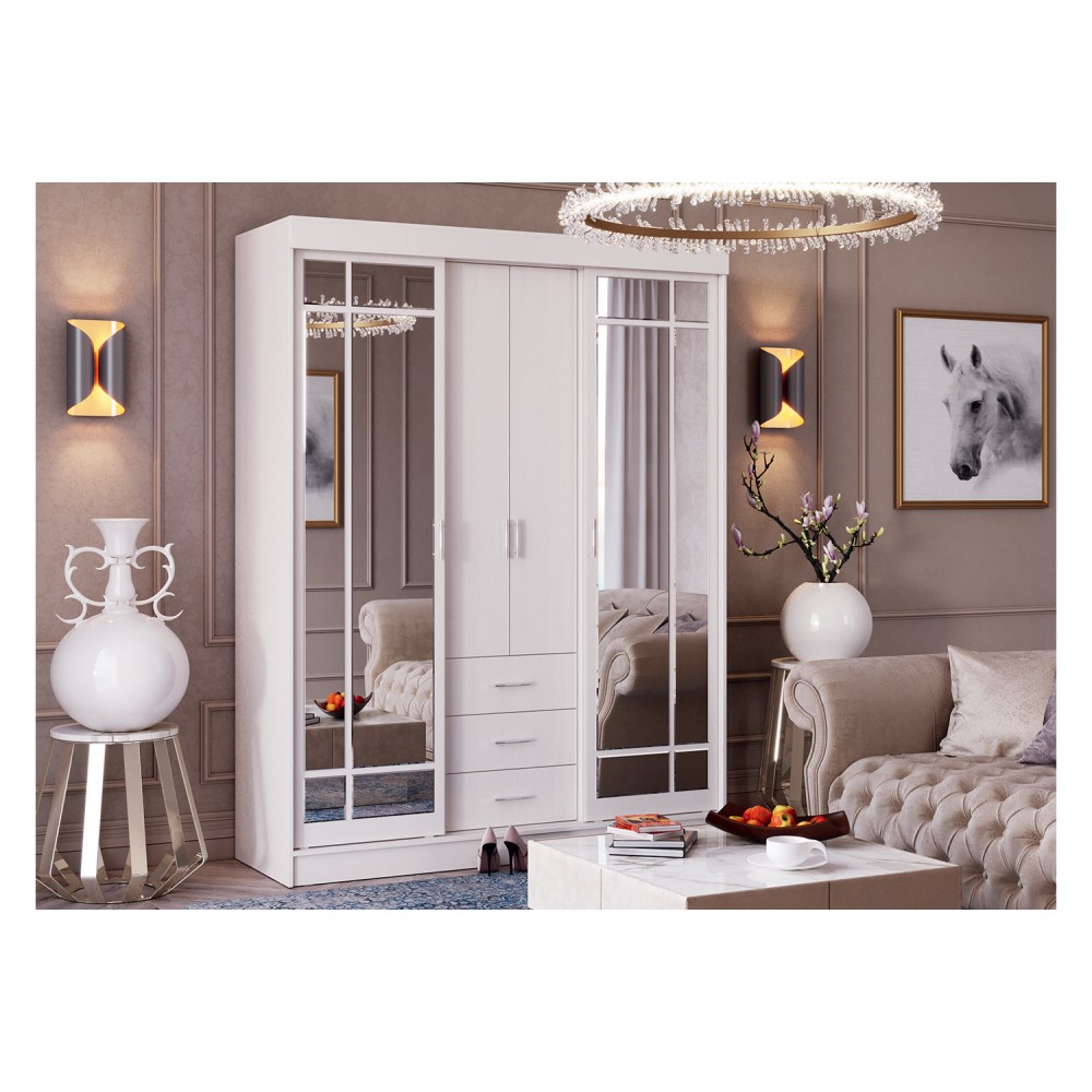 Шкаф-купе Маэстро, Сандал светлый