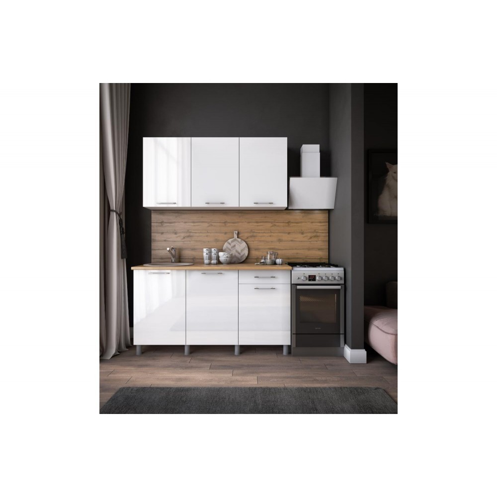 Кухня Танго 1,5м.,Белый