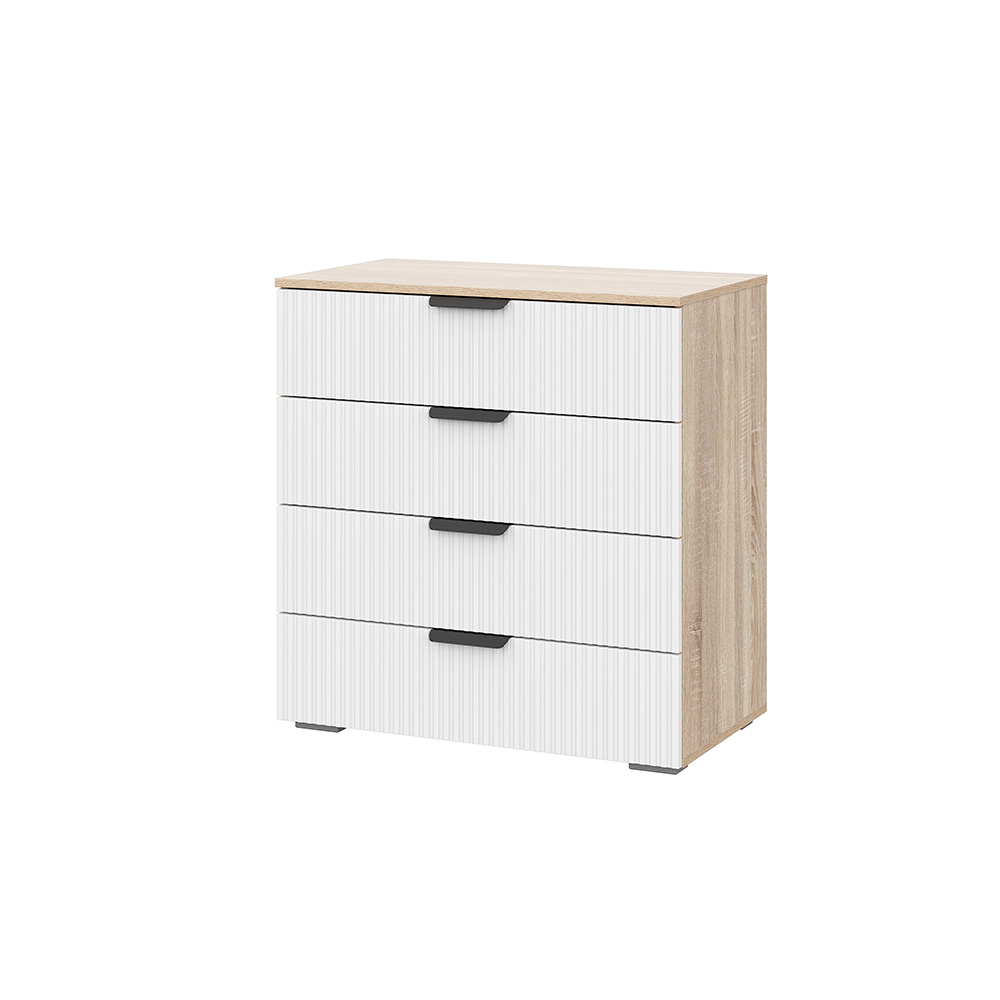 Комод Норд Line КМ03-800, Дуб сонома, Софт пломбир