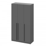 Шкаф распашной Берген ШК-1200, Серый графит
