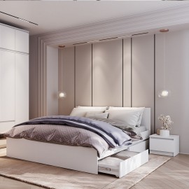Корпус кровати 1.6 м Симпл КР-17 (без основания)