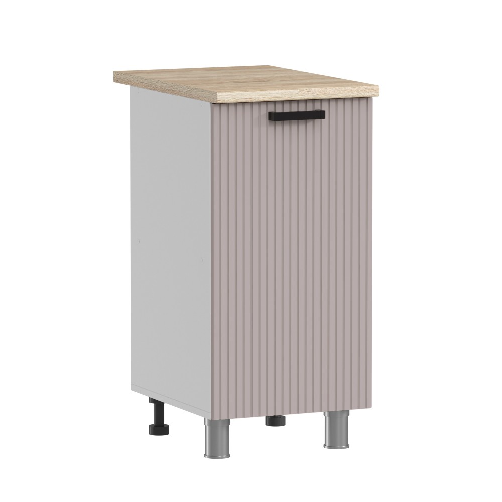 МК Аленушка Н 400 Лотос Кашемир,скоба антрацит (со столешницей)