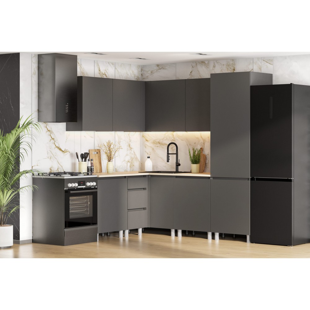 Кухня Денвер (без столешницы). Композиция 10