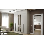 Мадрид Гардеробная система 2,45м,Белый