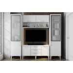 Гостиная модульная Толедо. Белый. Комплект 1