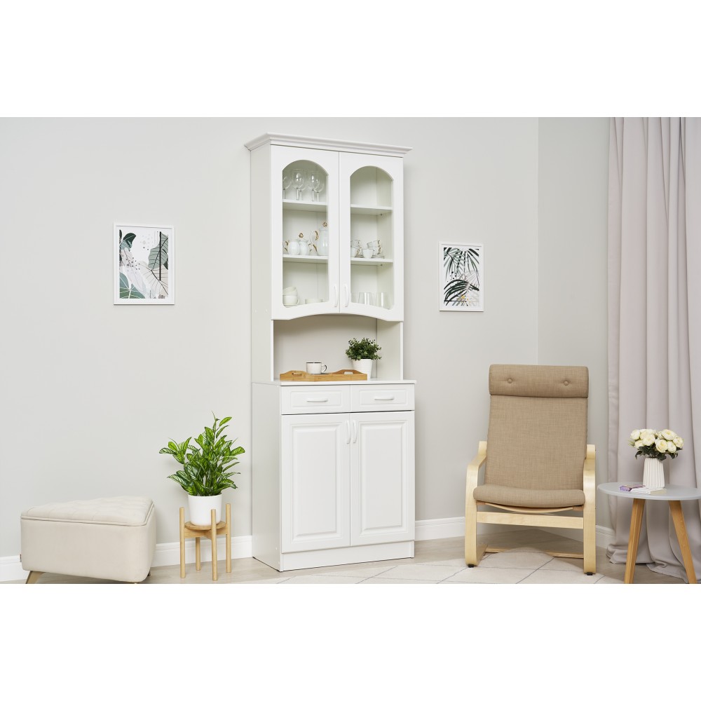 Буфет 2-х створчатый Констанция (Жемчуг Шервуд)