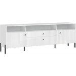 Тумба ТВ Оливия (металл), Белый, Белый Глянец