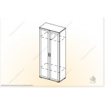 Шкаф платяной Триумф ШК