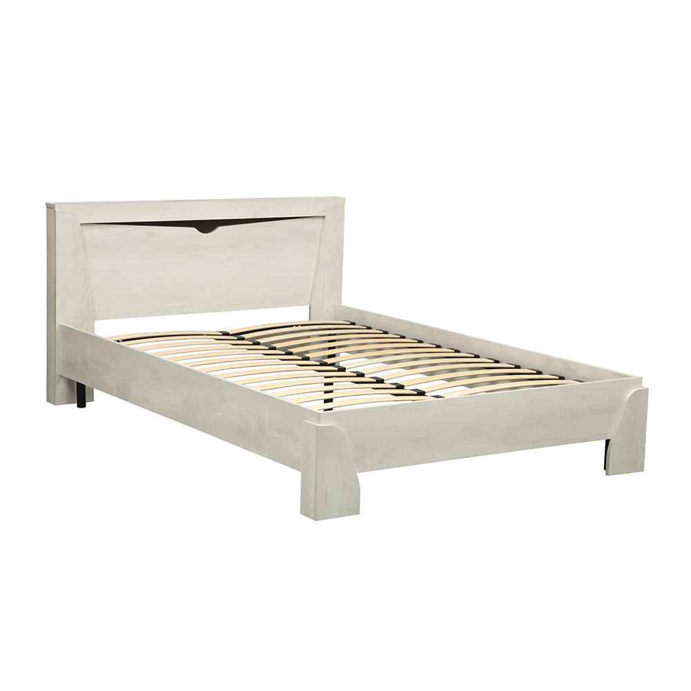 Каркас кровати Лючия 33.09-01 (ш.1400), Бетон пайн белый