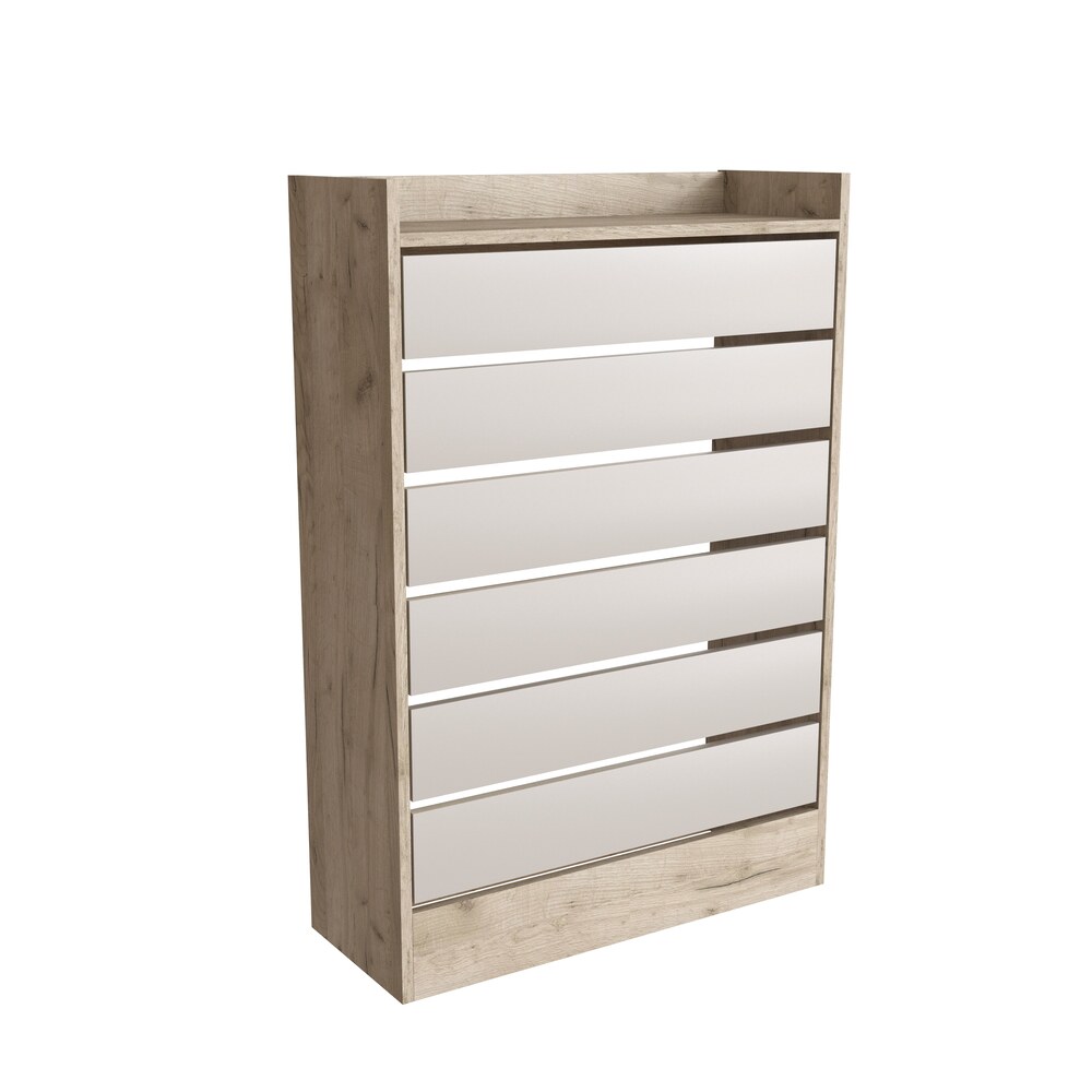 Обувница Ямайка ЯПТ-2, Дуб крафт серый, Кашемир