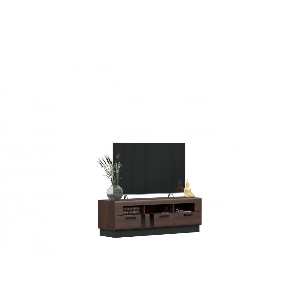 Тумба ТВ Магнолия, Дерево, Орех