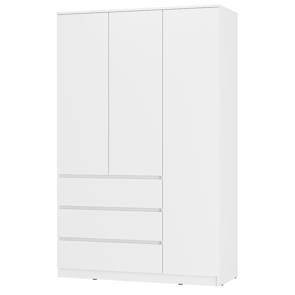 Шкаф 3-х створчатый Симпл ШК-08, Белый