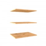 Полки Crown 19, Графит, Дуб золотистый