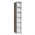 Угловое завершение Мадрид (0,35) белый/ателье светлое