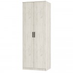 Шкаф 2-х створчатый Фиеста, Дуб крафт белый