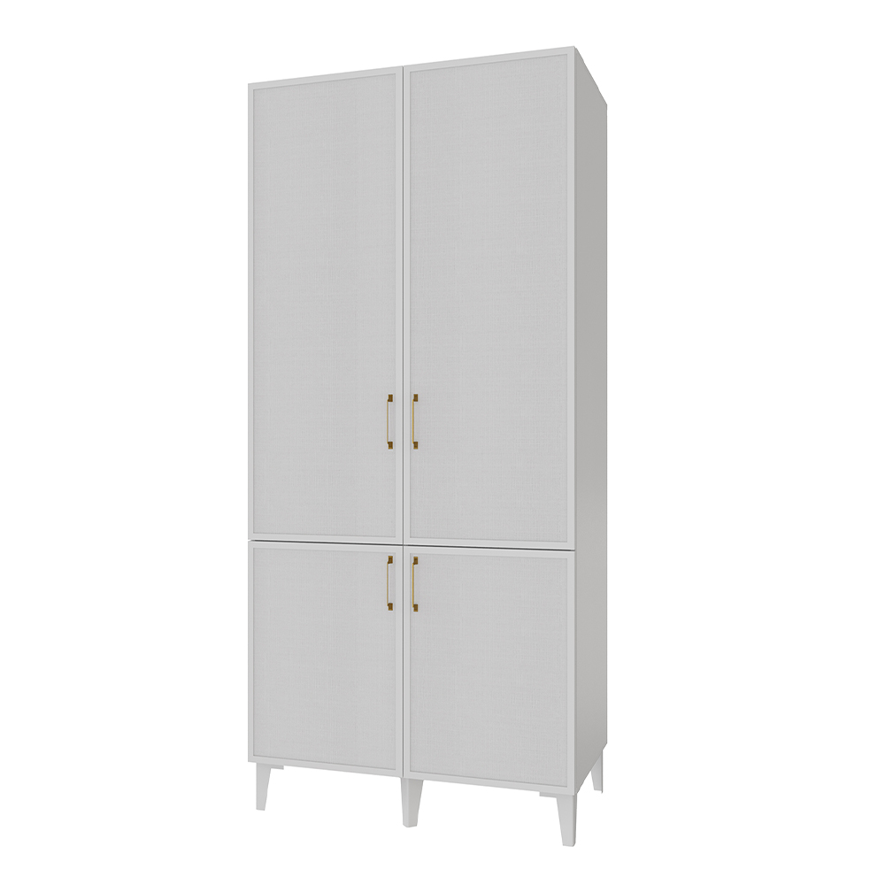 Шкаф двухстворчатый Толедо ТШ-22, Белый