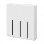 Шкаф распашной Берген ШК-2000, Белое дерево