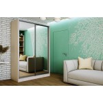 Шкаф-купе Тринити 7 1,35 м, Сандал светлый