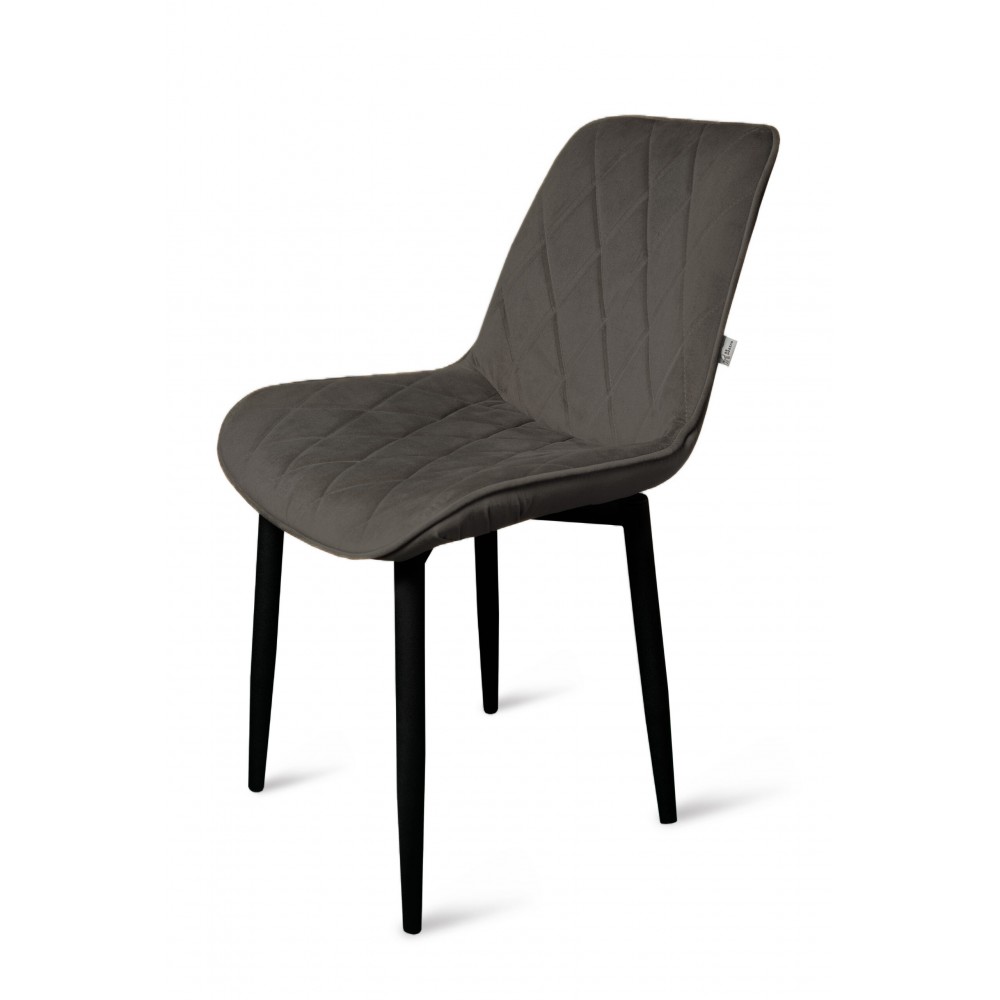 Стул "Оскар" черный матовый Томми 11 графит