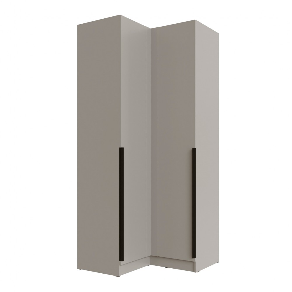 Шкаф угловой Мадрид угол прямой кашемир