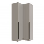 Шкаф угловой Мадрид угол прямой кашемир