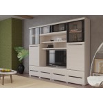 Гостиная Эколь Вариант №2, Сандал светлый