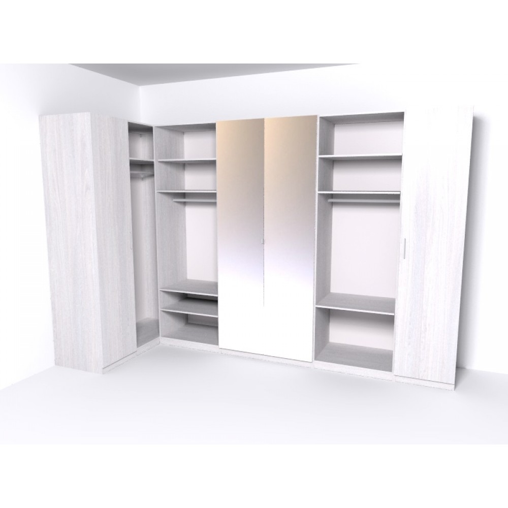 Гардеробная Рум. Комплект 5.2, ясень