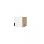 Антресоль для пенала Лагуна, Дуб Делано, Белый