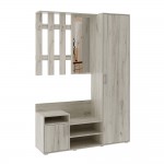 Прихожая Визит, Дуб крафт белый