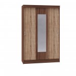 Шкаф-купе Бася ясень шимо/дуб сонома