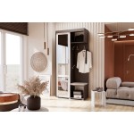 Прихожая Стелла 1, Белый, Венге