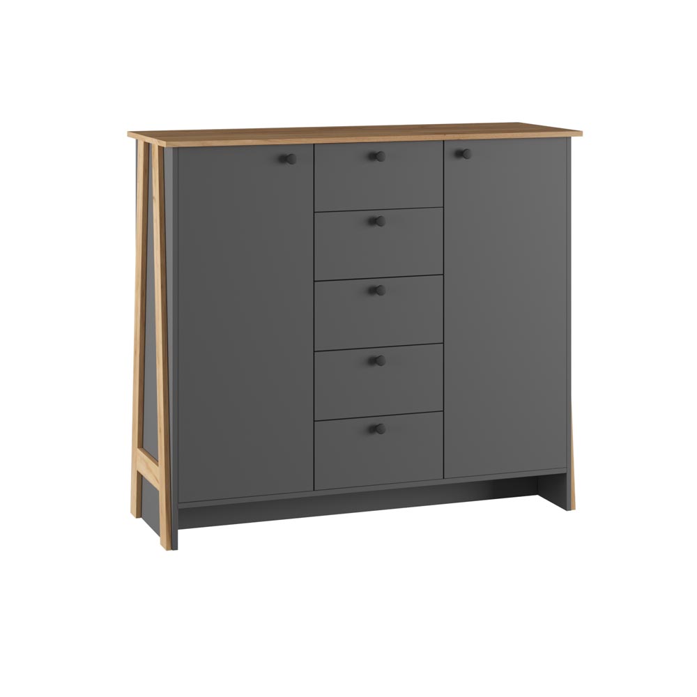 Тумба Теодора 2Д5Я, Графит