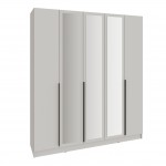 Шкаф Мадрид (2,0) с 3 ящ. внутри с зеркалом кашемир