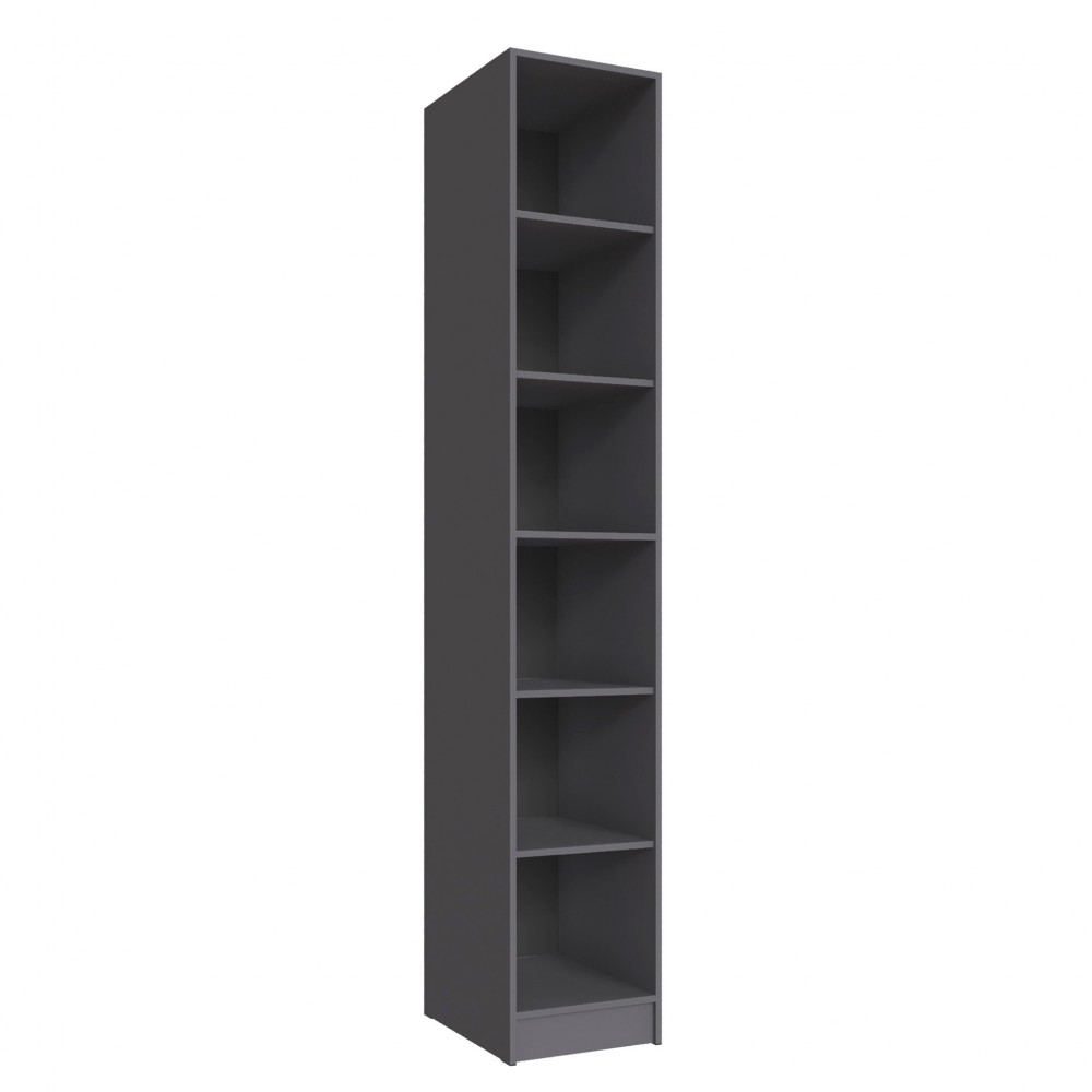 Стеллаж Мадрид (0,4) графит серый