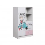 Шкаф комбинированный FASHION 1, Белый