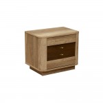 Тумба прикроватная Фантазия 34.17, Дуб каньон, Дуб кальяри