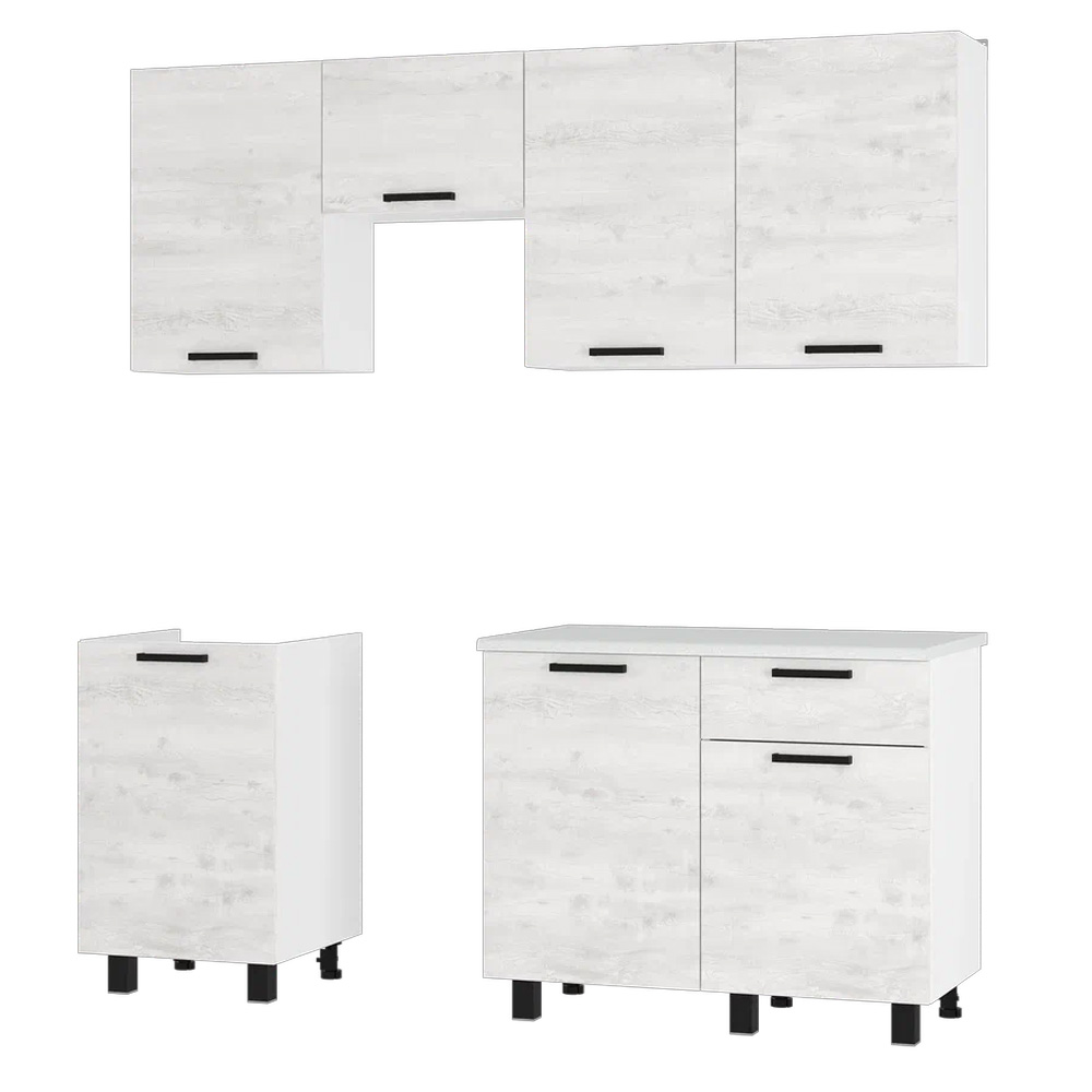 Кухня Сканди 2,0м №2, Комплектация №2