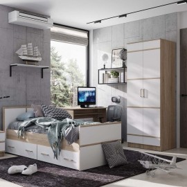 Шкаф Сакура платяной/бельевой двухстворчатый