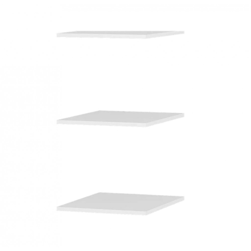 Полки ПЛ-07 для шкафа, белый
