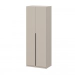 Шкаф распашной с наполнением (3 полки + 2 ящика + штанга) ШК 5 (800), Меланж