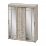 Шкаф-купе Фортуна, Дуб крафт серый