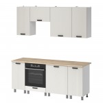 МК Аленушка 2м Лотос Молочный,скоба антроцит,сонома