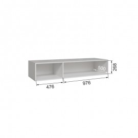 Антресоль Альта 1,5 (300) без планки без зеркала