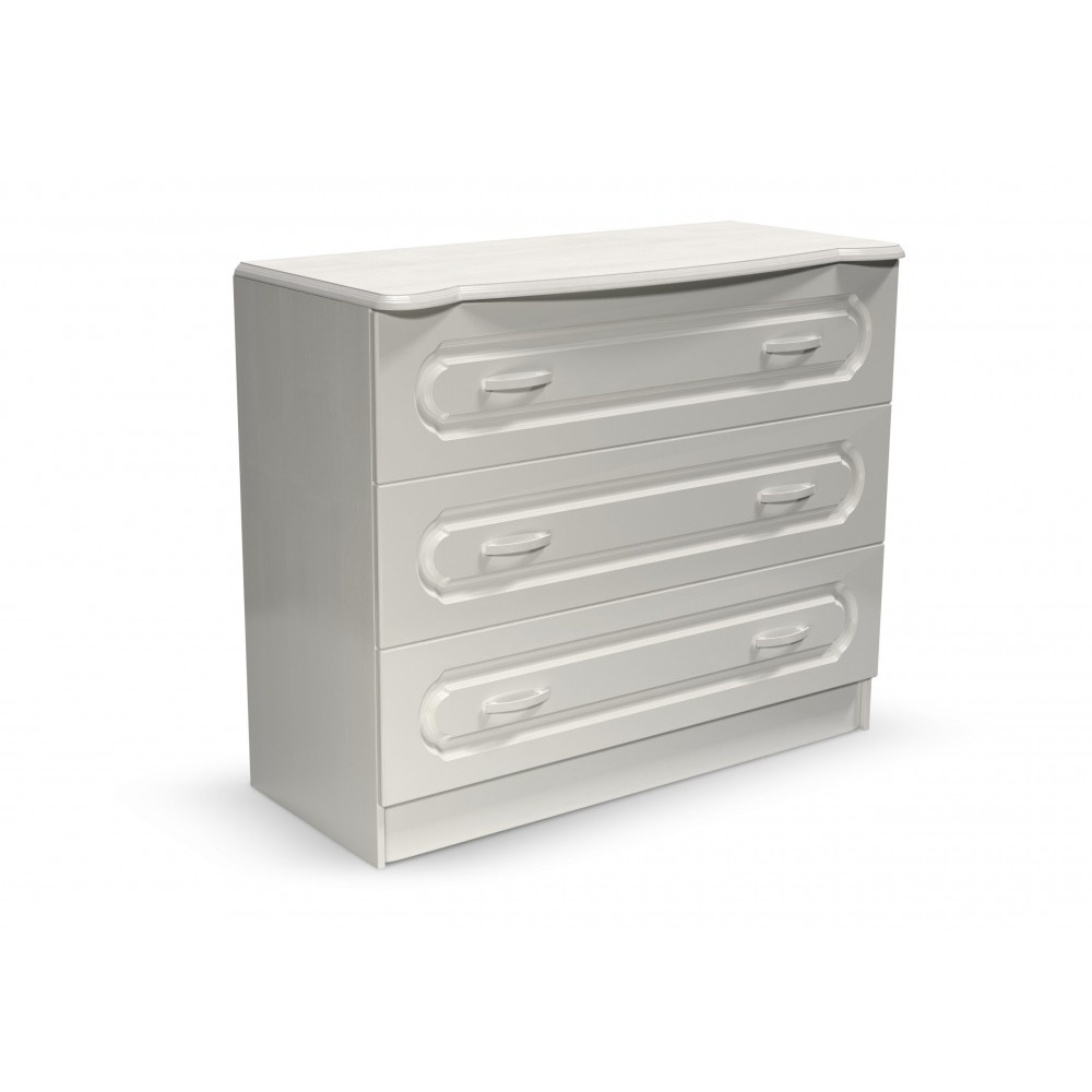 Комод Гармония, Белый глянец холодный