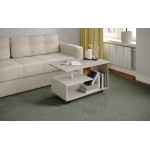 Журнальный стол Консул-5, Дуб крафт серый, кашемир