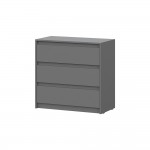 Комод Айден КМ06-800, Серый графит