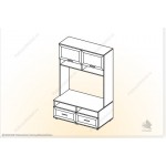 Шкаф многофункциональный Классика ШМ-3