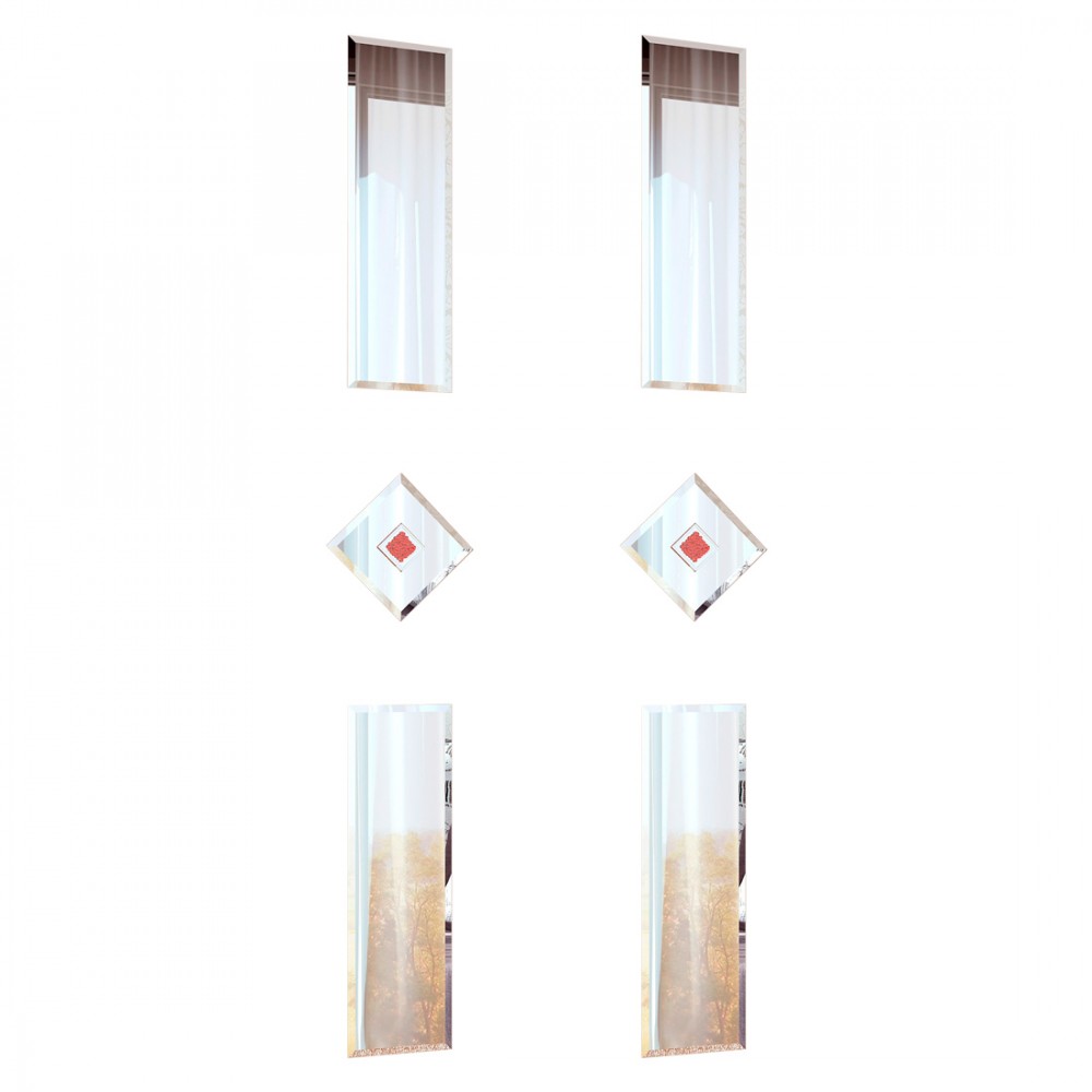 Комплект зеркал к шкафу-купе Модерн люкс